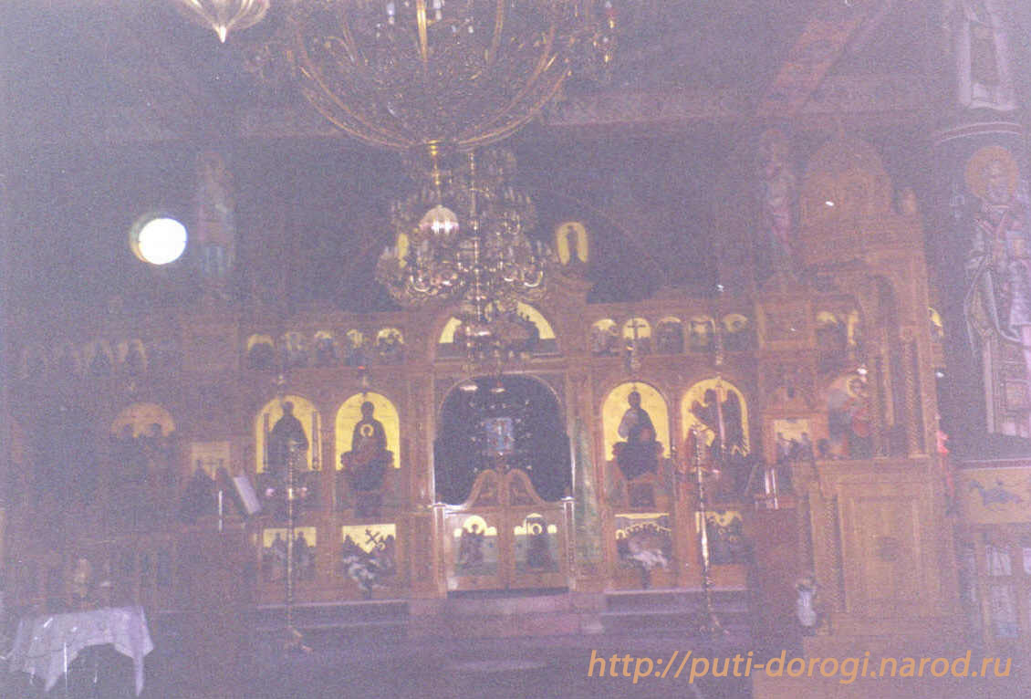 Иконостас Успенского храма Пресвятой Богородицы (БЕЙТ-Сахур)